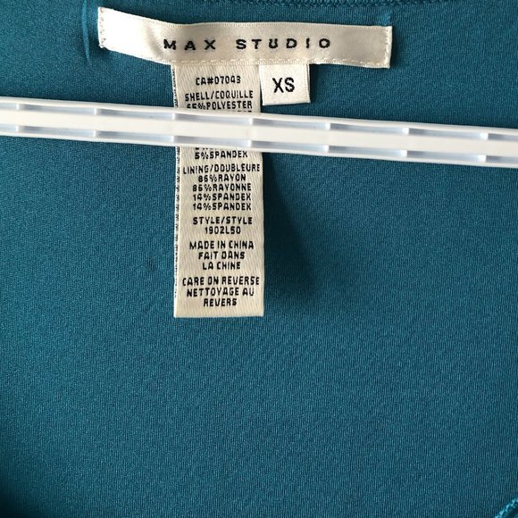 Max Studio Body Con Ruffle Dress XS - Picture 3 of 5